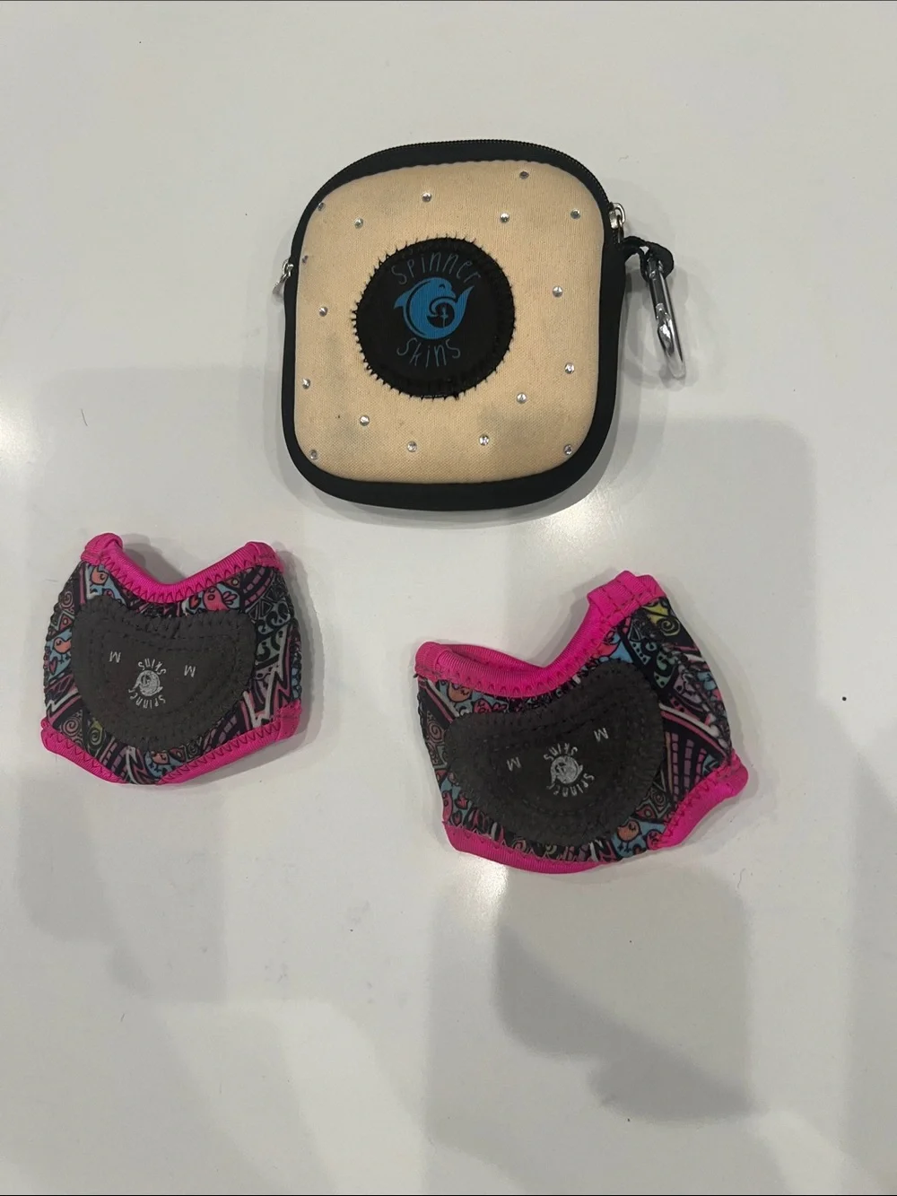 Kids Pink Multi color spinner dance paws